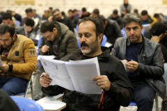 گزارش تصویری آزمون‌های استخدامی آتش‌نشانان و منصب قضا در جهاددانشگاهی قزوین