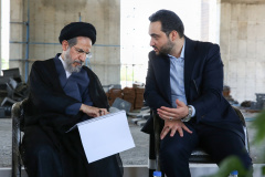 بازدید حجت‌الاسلام ابوترابی از پروژه مجتمع تحقیقاتی و درمانی جهاددانشگاهی استان قزوین